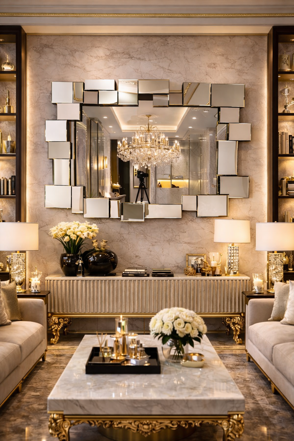 Crystal Block Reflection Mirror thumbnail